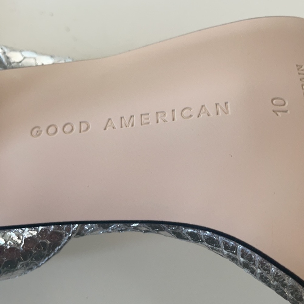 Good American Heels Sz 10 - Picture 6 of 6